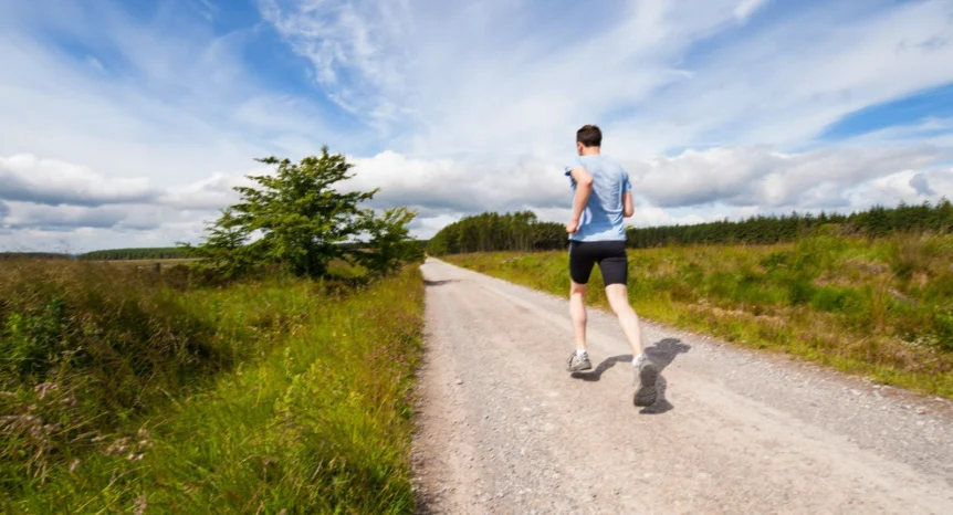 Jogging in Oakville park to reduce migraines