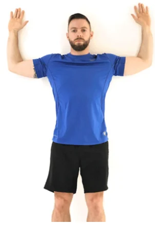 Wall Slide Test physiotherapists for exercises Oakville