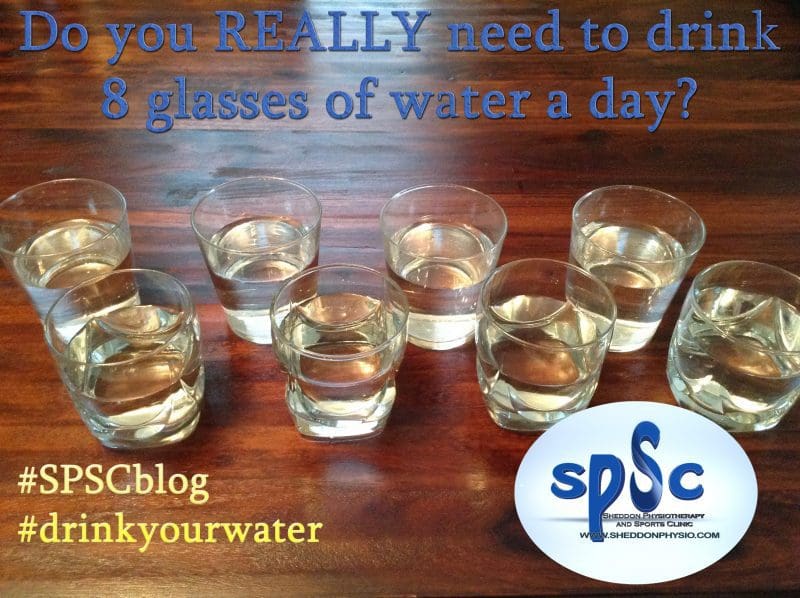 Do you REALLY need to Drink 8 Glasses of Water a Day?
