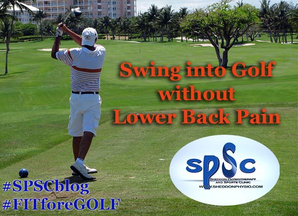Swing into Golf without Lower Back Pain