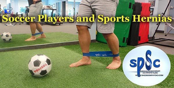 soccer players and sports hernias