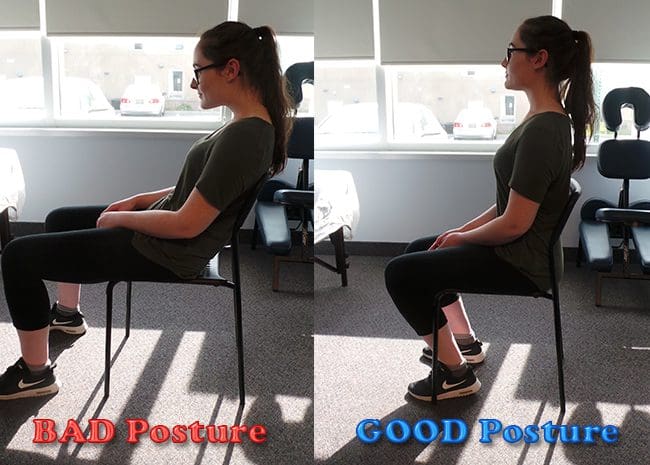 Sitting Back Posture Sheddon Physio Sports Clinic Oakville Mississauga