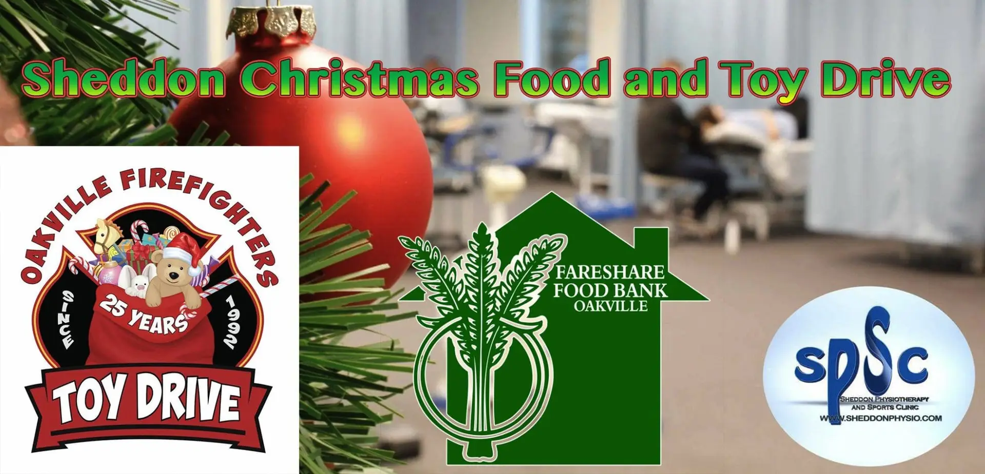 Sheddon Christmas Food and Toy Drive