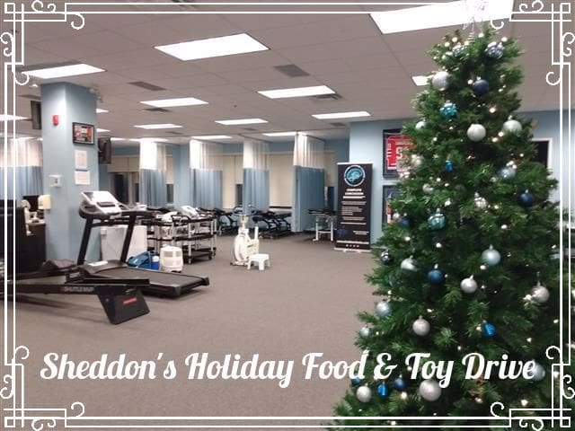 Sheddon’s Holiday Food & Toy Drive