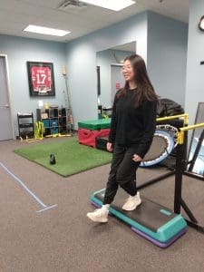 Step Ups to High Knee running injury prevention exercise