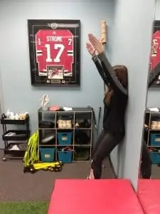 golf player exercise