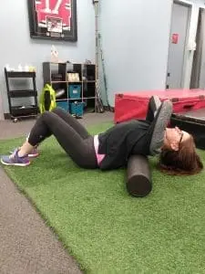 golf player hip mobility exercise