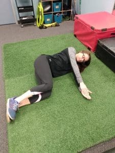 golf player open book exercise