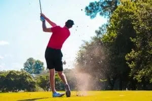 treat your golf swing injury at Sheddon Physio Clinic in Oakville and Burlington
