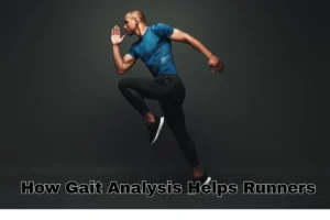 Oakville gait analysis — runner sprinting