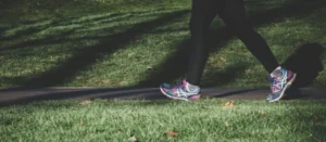 Brisk walking in Oakville park to manage migraines