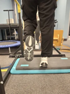 standing calf raise exercise