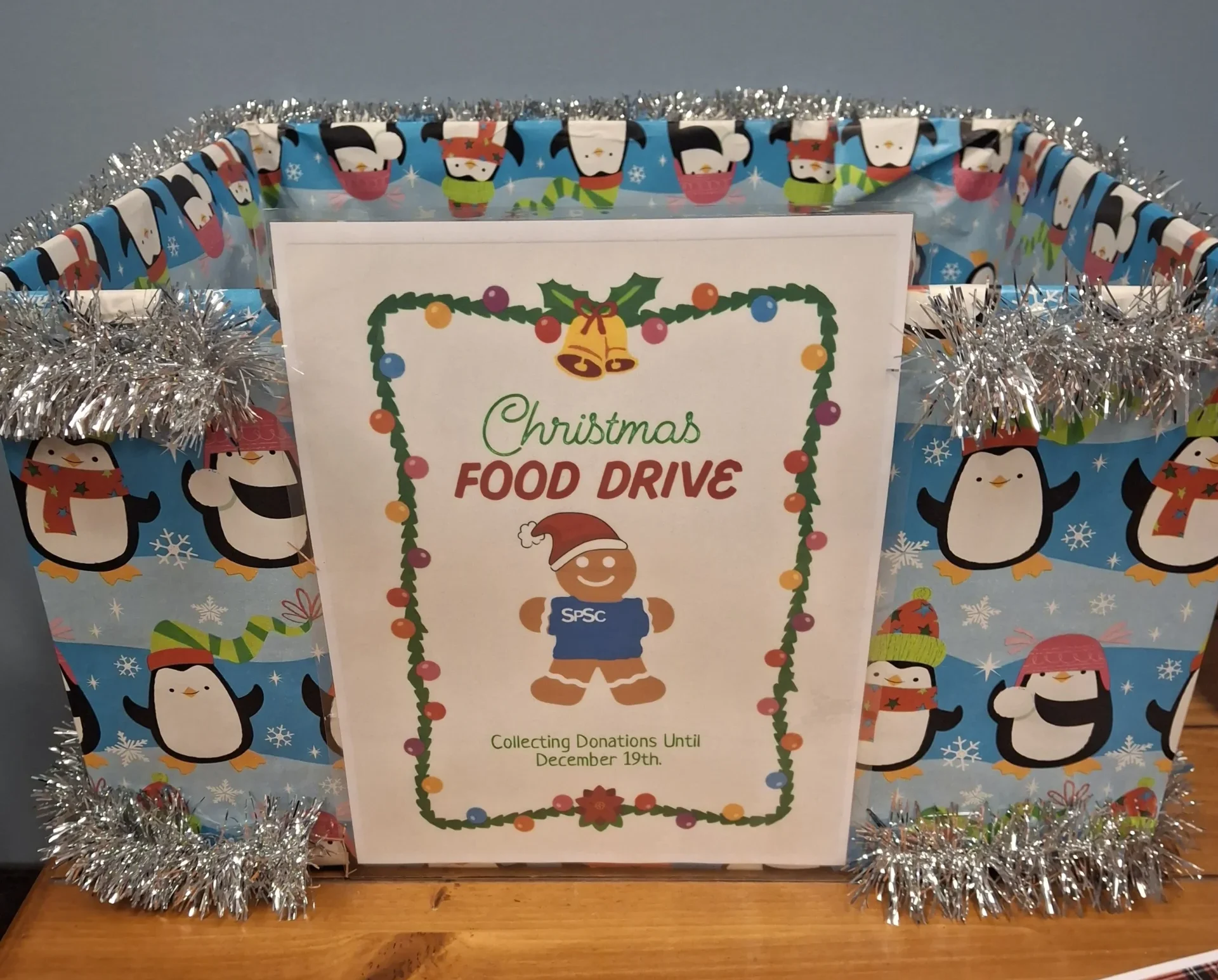 Sheddon’s Holiday Food Drive