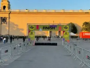 finish line