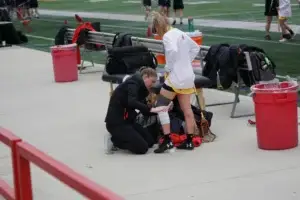 coaching and rehab team